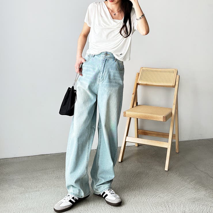 美脚魅せカーブデニム | GeeRA | 詳細画像15 