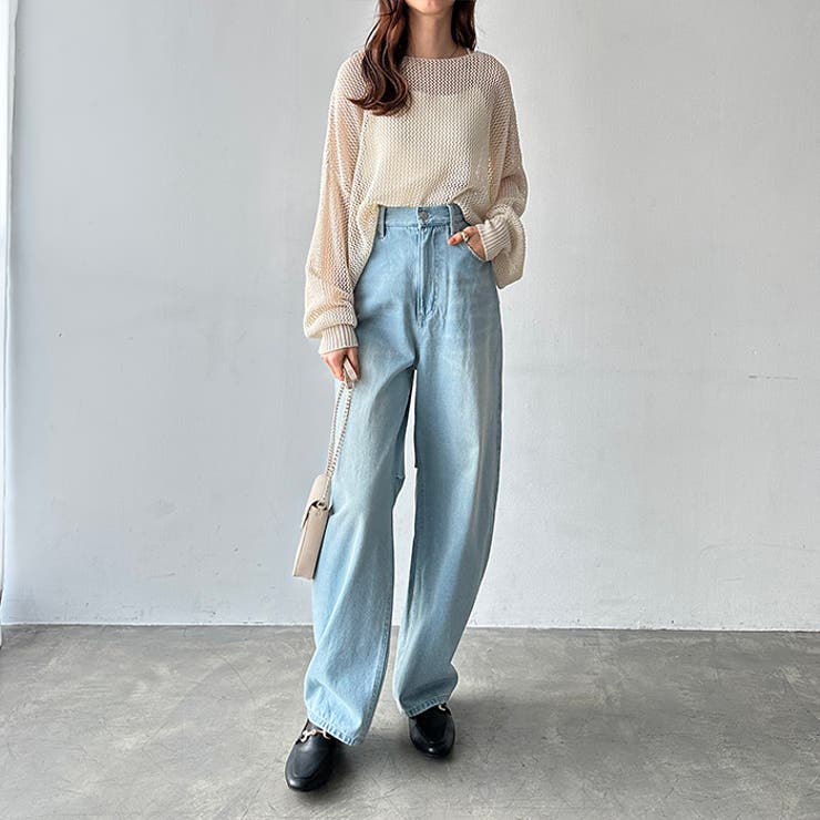 美脚魅せカーブデニム | GeeRA | 詳細画像5 