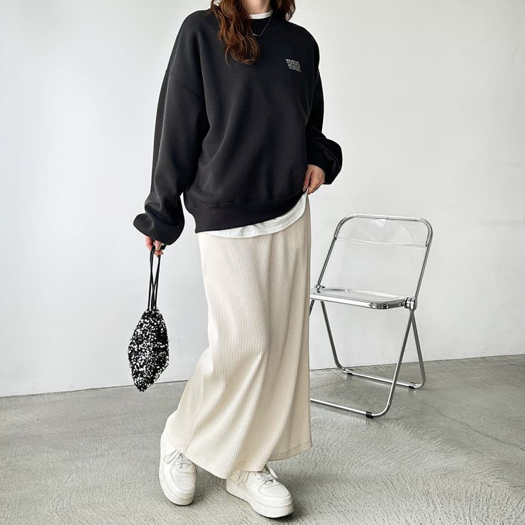 すっきり見え！リブタイトロングスカート | GeeRA | 詳細画像11 