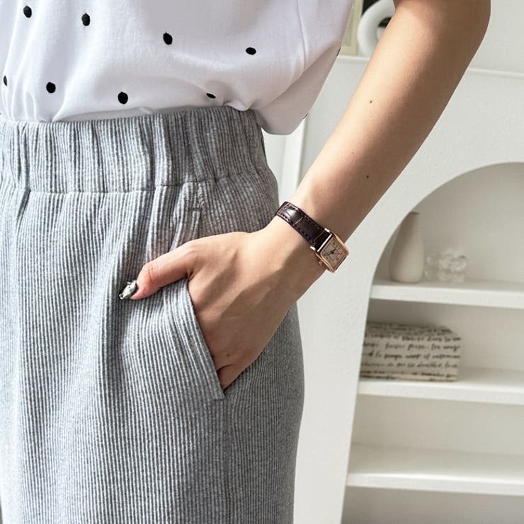 すっきり見え！リブタイトロングスカート | GeeRA | 詳細画像59 