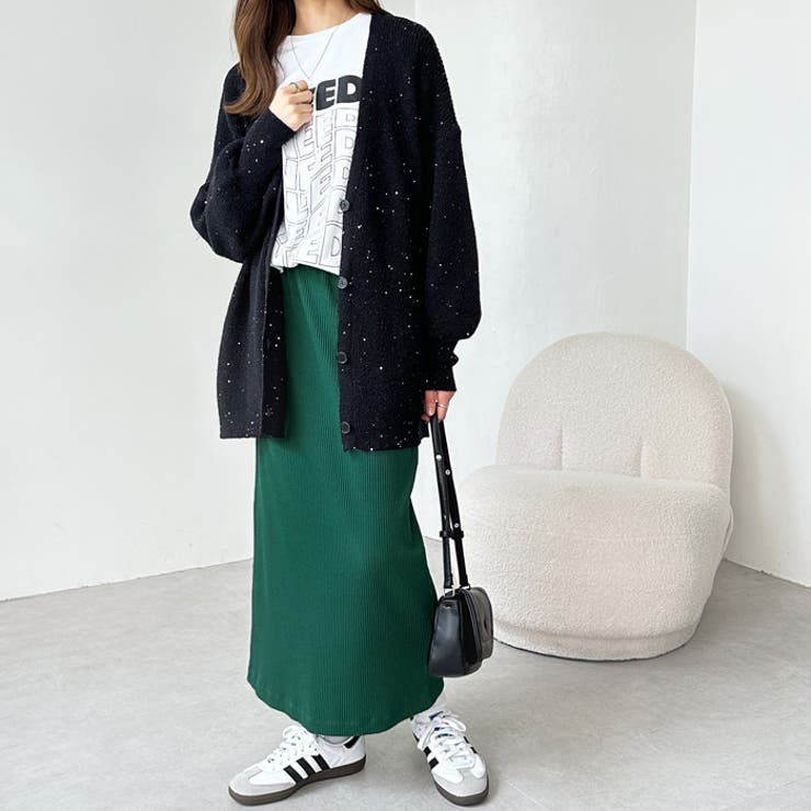 すっきり見え！リブタイトロングスカート | GeeRA | 詳細画像22 