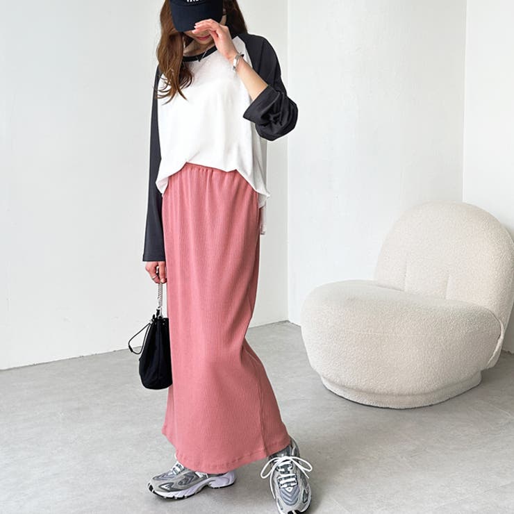 すっきり見え！リブタイトロングスカート | GeeRA | 詳細画像38 