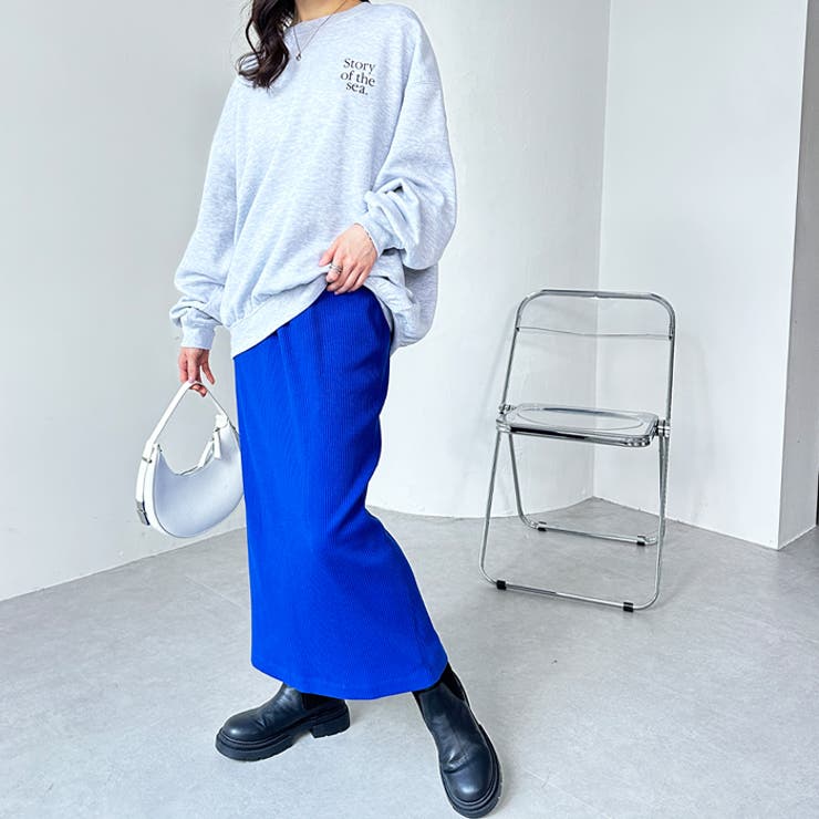 すっきり見え！リブタイトロングスカート | GeeRA | 詳細画像49 