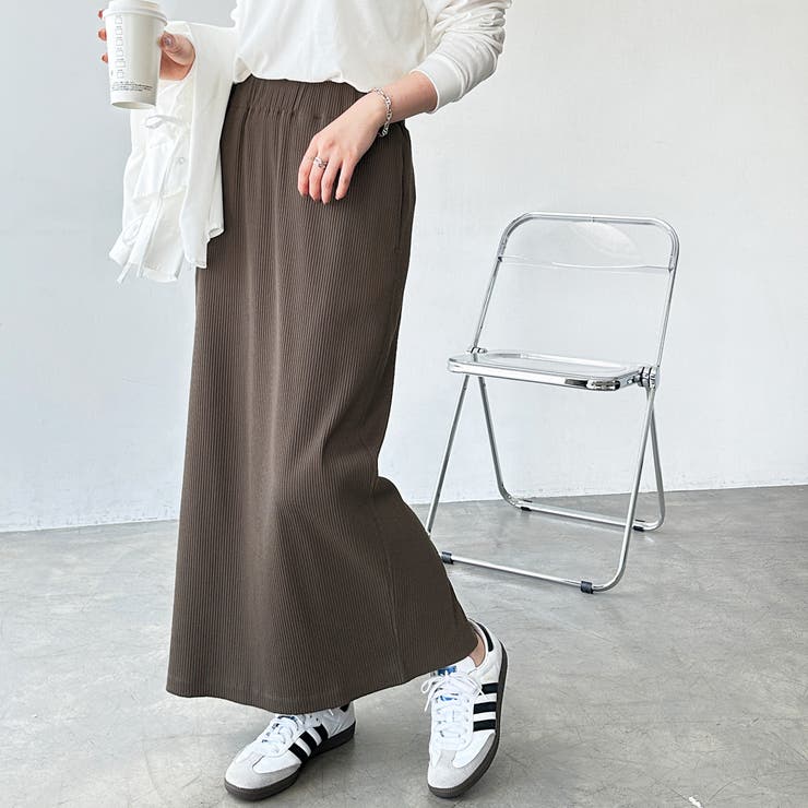 すっきり見え！リブタイトロングスカート | GeeRA | 詳細画像53 