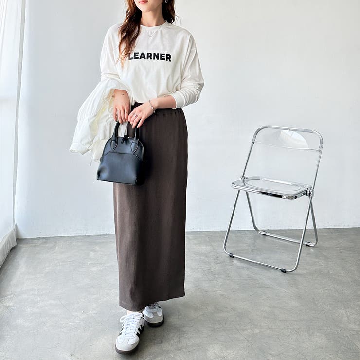 すっきり見え！リブタイトロングスカート | GeeRA | 詳細画像57 