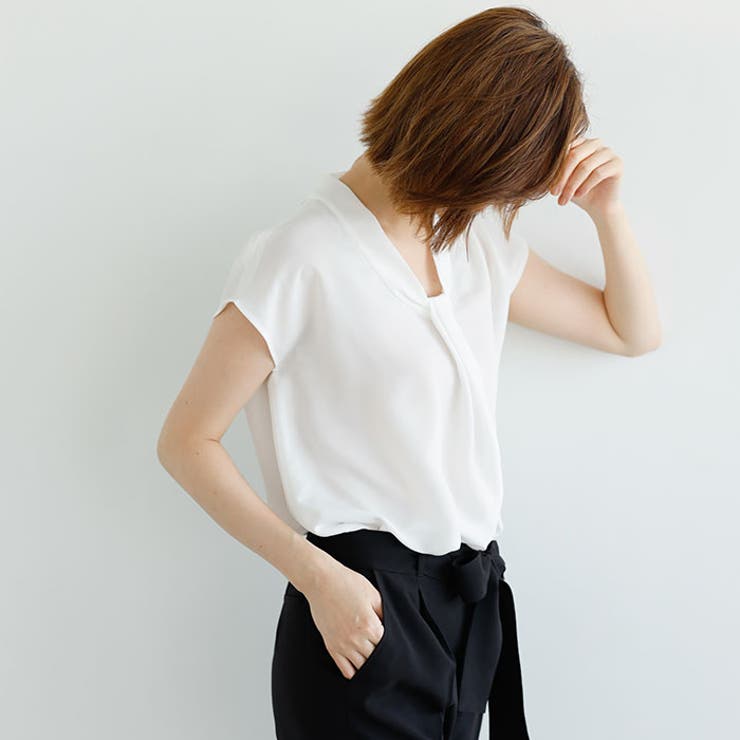 【２点セット】単品使いもできる！ベーシックブラウス＆スカートセットアップ | GeeRA | 詳細画像13 