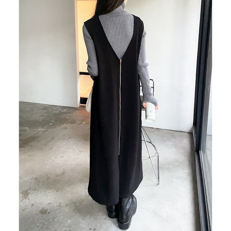 3WAYジップデザインジレワンピース[品番：GERW0010646]｜GeeRA