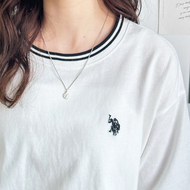 【Ｕ．Ｓ． ＰＯＬＯ ＡＳＳＮ．】ライン配色Ｔシャツ | GeeRA | 詳細画像10 