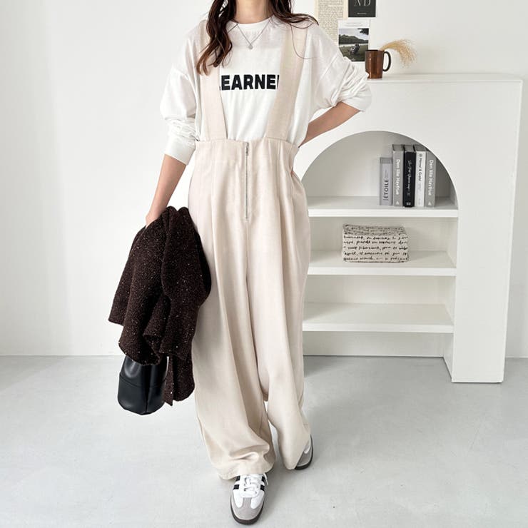 フロントジップハイウエストサロペット | GeeRA | 詳細画像20 