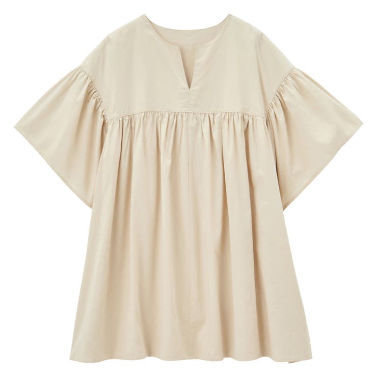 フレアー袖キーネックブラウス | GeeRA | 詳細画像37 