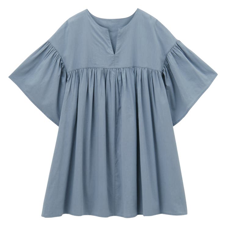 フレアー袖キーネックブラウス | GeeRA | 詳細画像40 