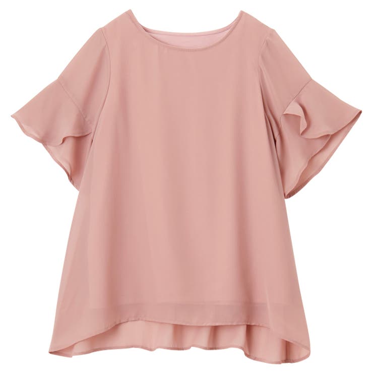 ＜接触冷感＞異素材シフォンレイヤードチュニック | GeeRA | 詳細画像36 