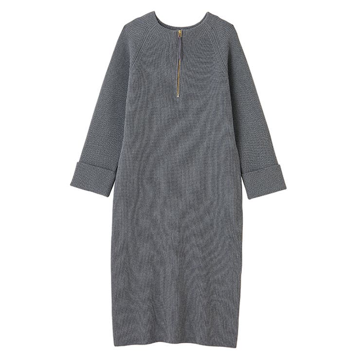 前後２ＷＡＹハーフジップニットワンピース | GeeRA | 詳細画像50 