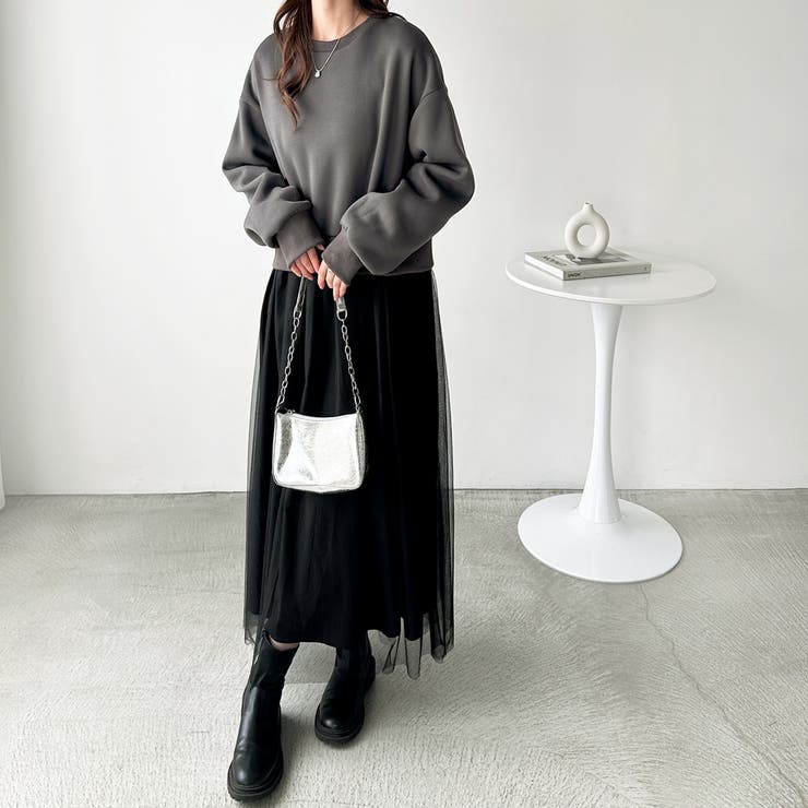 チュールドッキングワンピース | GeeRA | 詳細画像15 