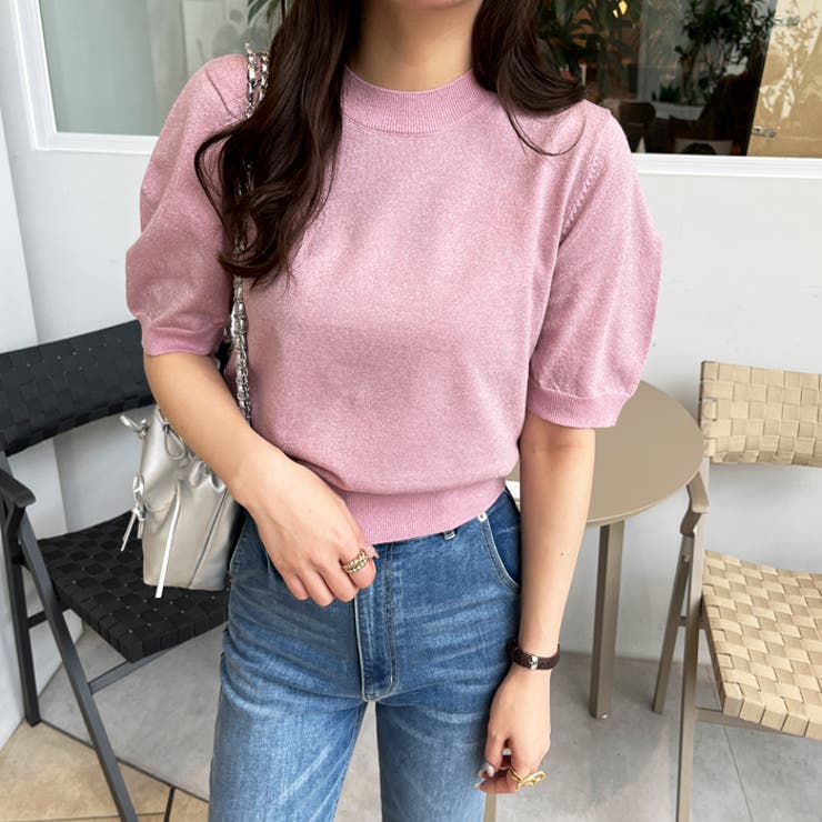 4/19～【MORE FINAL SALE】ROSY lace warmy pullover【2色展開