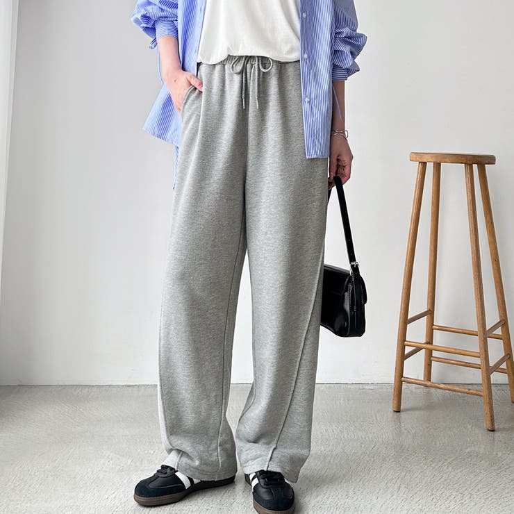 【FIRST MOOD】切替デザインカーブスウェットパンツ | GeeRA | 詳細画像7 