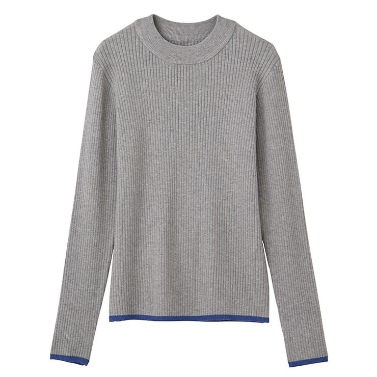 袖口ボタン配色ハイネックリブニット | GeeRA | 詳細画像64 