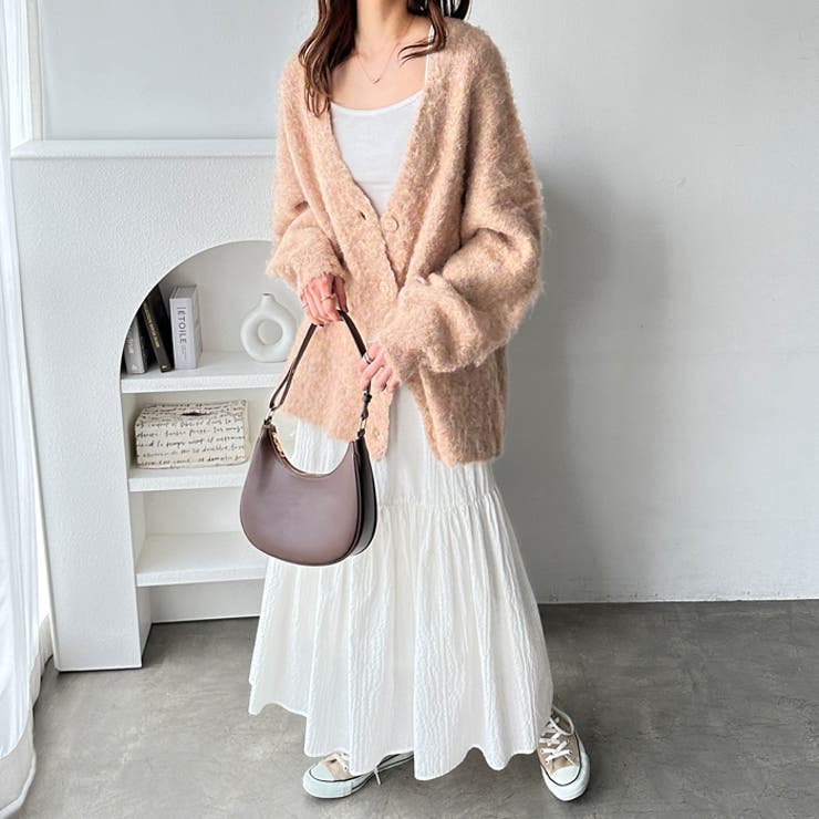 ブークレミックスシャギーカーディガン | GeeRA | 詳細画像31 