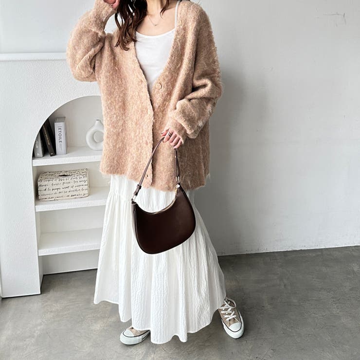 ブークレミックスシャギーカーディガン | GeeRA | 詳細画像32 