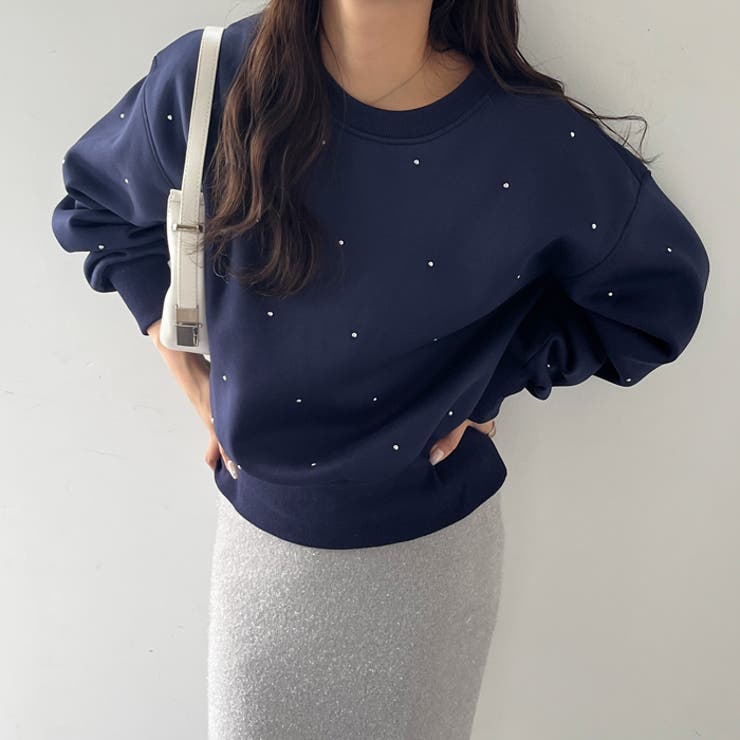 【nelliy.】スタッズスウェット | GeeRA | 詳細画像5 