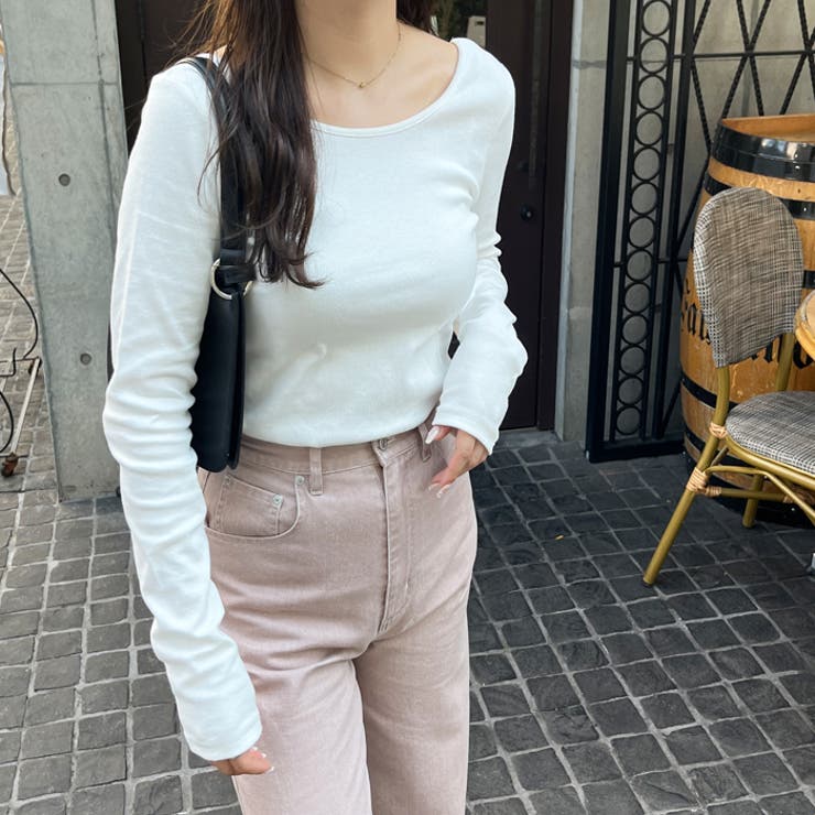 【nelliy.】バックオープンリブトップス | GeeRA | 詳細画像11 