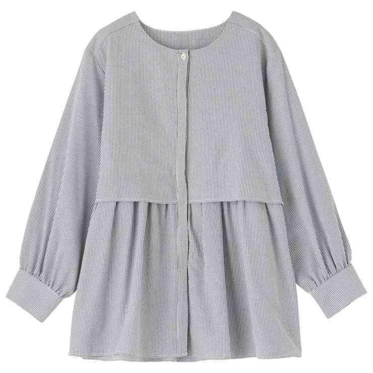 羽織りにもなる！ペプラムシャツチュニック | GeeRA | 詳細画像54 