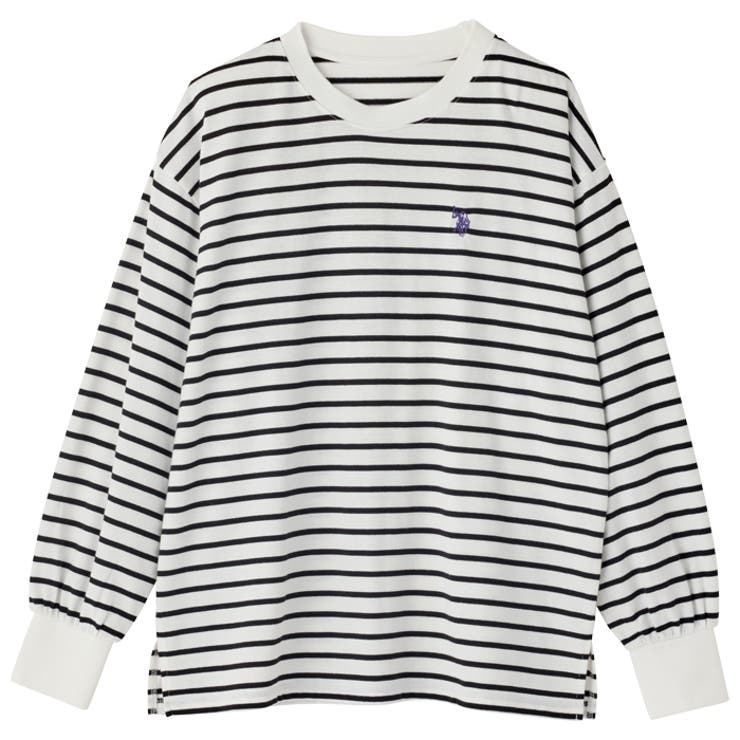AKI様のみの専用出品 U．S． POLO ASSN．】配色ラインロンT[品番