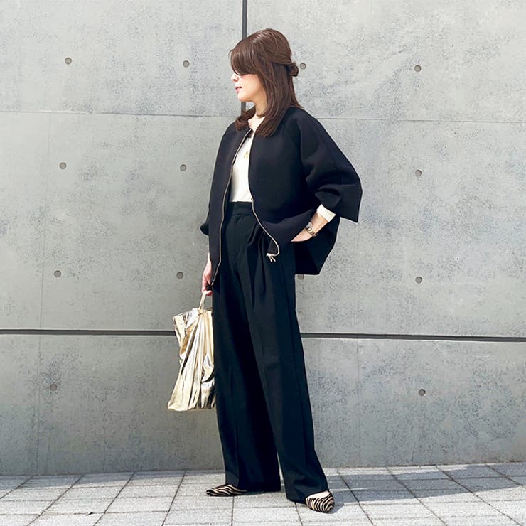 ADER ロングスウェット 前後2WAYダブルジップスウェット[品番：GERW0010741]｜GeeRA
