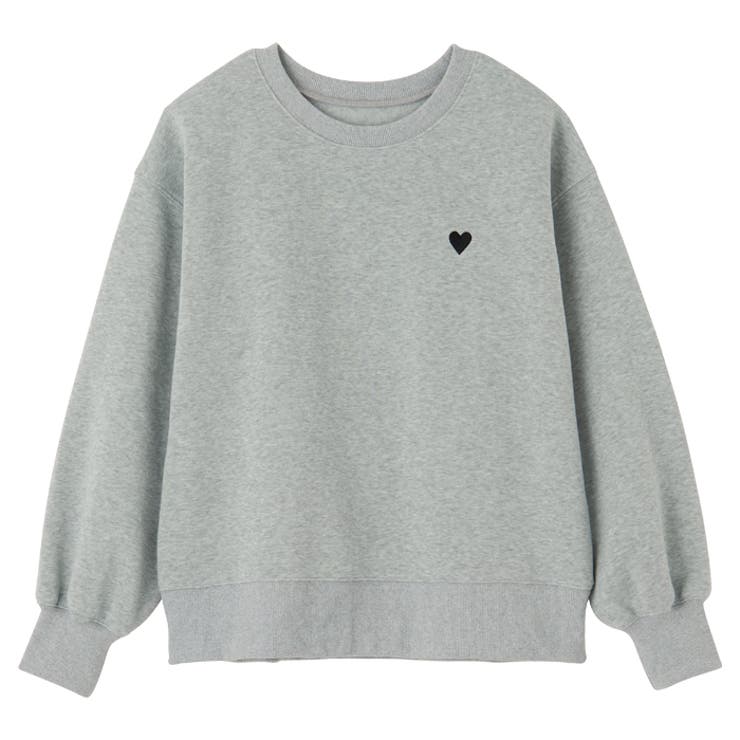 ロゴ＆ハート刺しゅう裏起毛スウェット | GeeRA | 詳細画像55 