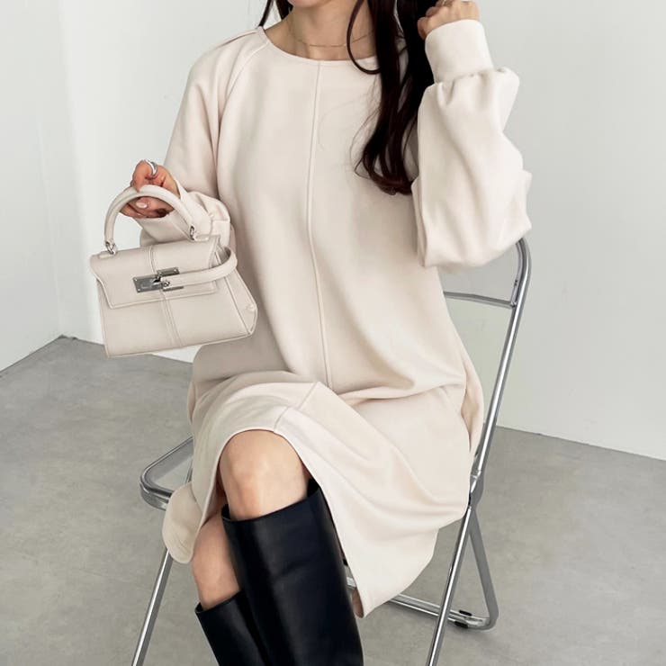 前後２ＷＡＹハーフジップミニワンピース [品番：GERW0010767]｜GeeRA（ジーラ）のレディースファッション通販｜SHOPLIST（ショップリスト）