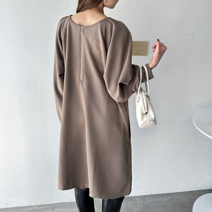 前後２ＷＡＹハーフジップミニワンピース [品番：GERW0010767]｜GeeRA（ジーラ）のレディースファッション通販｜SHOPLIST（ショップリスト）