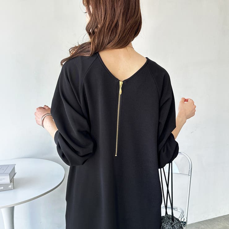 【新品タグ付】ella selectshop 黒ワンピース（Sサイズ） titicaca-y_ecs20823160531