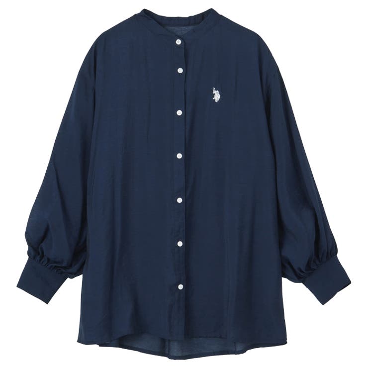 【Ｕ．Ｓ． ＰＯＬＯ ＡＳＳＮ．】バンドカラーシアーシャツ | GeeRA | 詳細画像18 