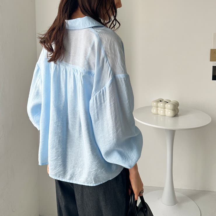 着回し自在シアーショートシャツ | GeeRA | 詳細画像31 