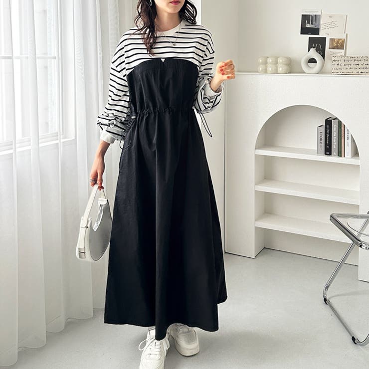 美品✨ドルチェ＆ガッバーナ　ジャージ＆レースドッキングワンピース　黒　38 美品✨ドルチェ＆ガッバーナ ジャージ＆レースドッキング