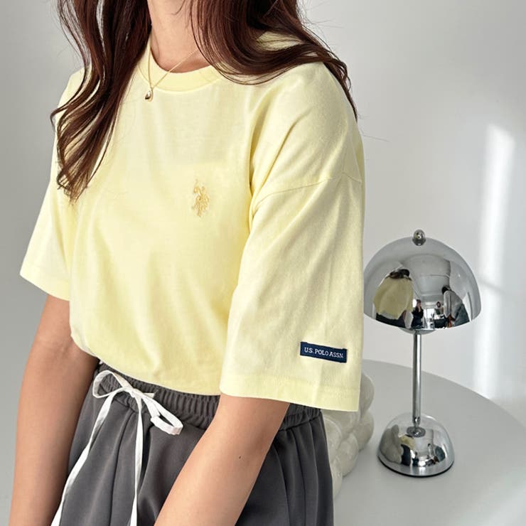 【Ｕ．Ｓ． ＰＯＬＯ ＡＳＳＮ．】ワンポイント刺しゅうカラーTシャツ | GeeRA | 詳細画像18 