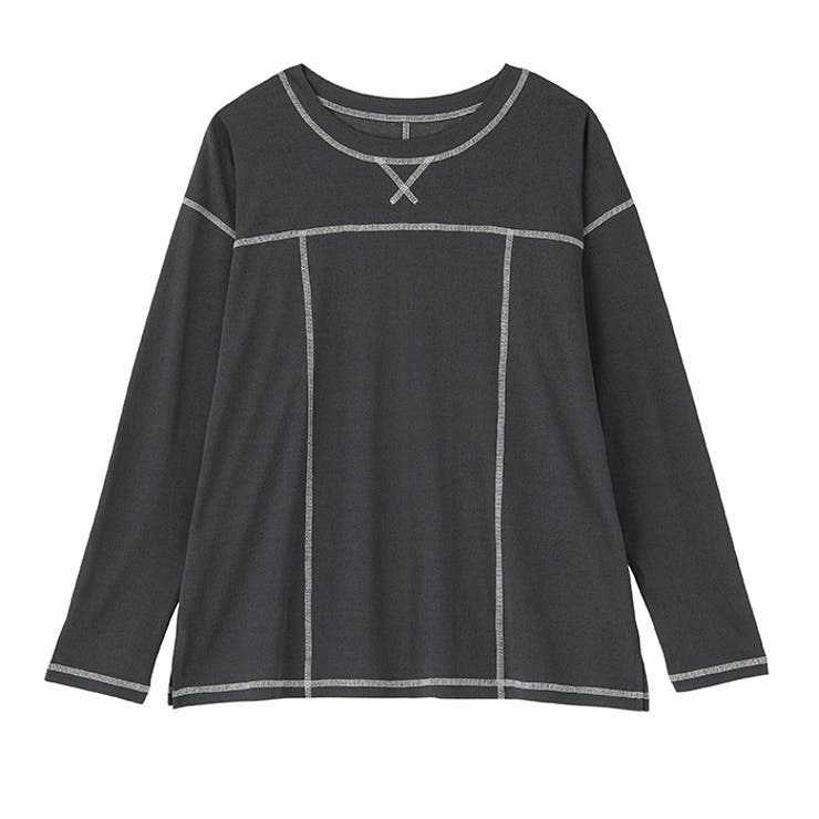 配色ステッチスラブシアーカットソー | GeeRA | 詳細画像39 