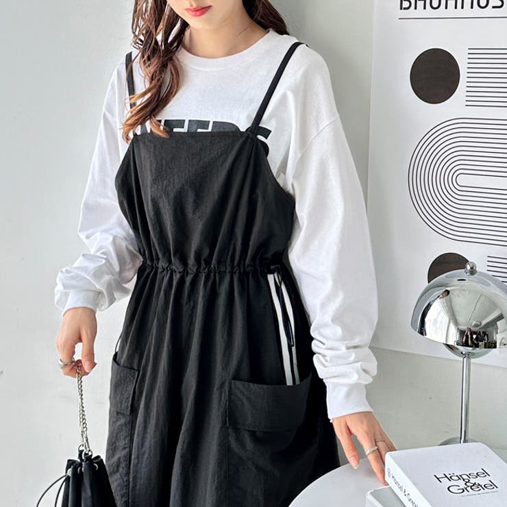 【FIRST MOOD】サイドラインドロストキャミワンピース | GeeRA | 詳細画像7 