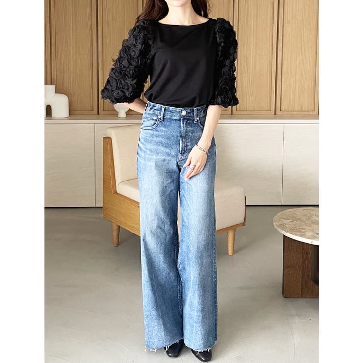 【YOUING.】フラワーモチーフトップス | GeeRA | 詳細画像12 