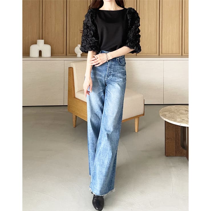 【YOUING.】フラワーモチーフトップス | GeeRA | 詳細画像13 