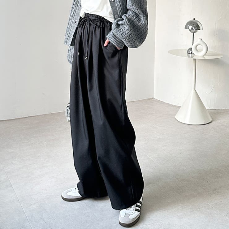 rehacer パンツ : W Tuck Easy Pants / ダブル タック イージー