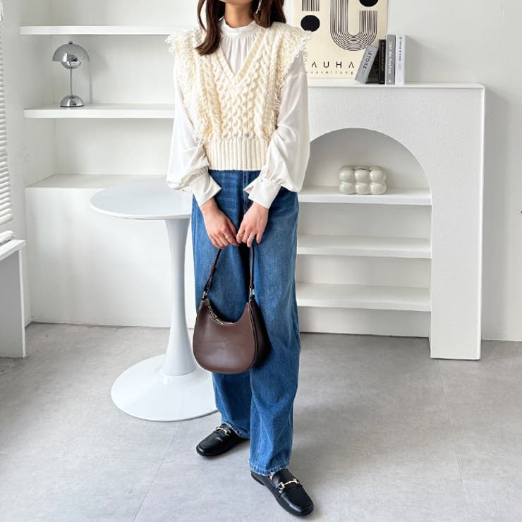 フリンジニットベスト | GeeRA | 詳細画像4 