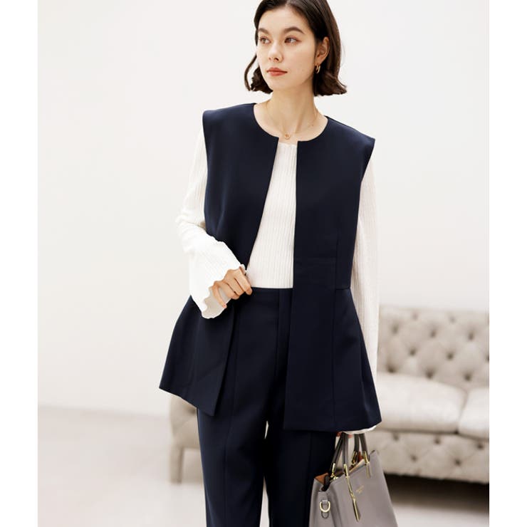 【入卒式/セレモニー】ペプラムベストセットアップスーツ | GeeRA | 詳細画像12 