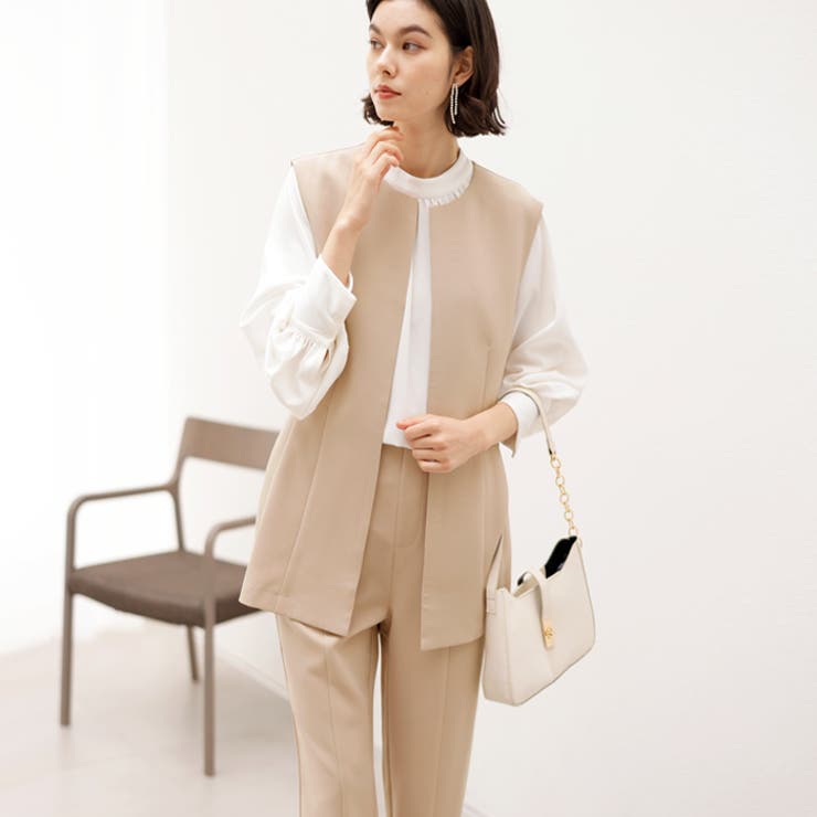 【入卒式/セレモニー】ペプラムベストセットアップスーツ | GeeRA | 詳細画像27 