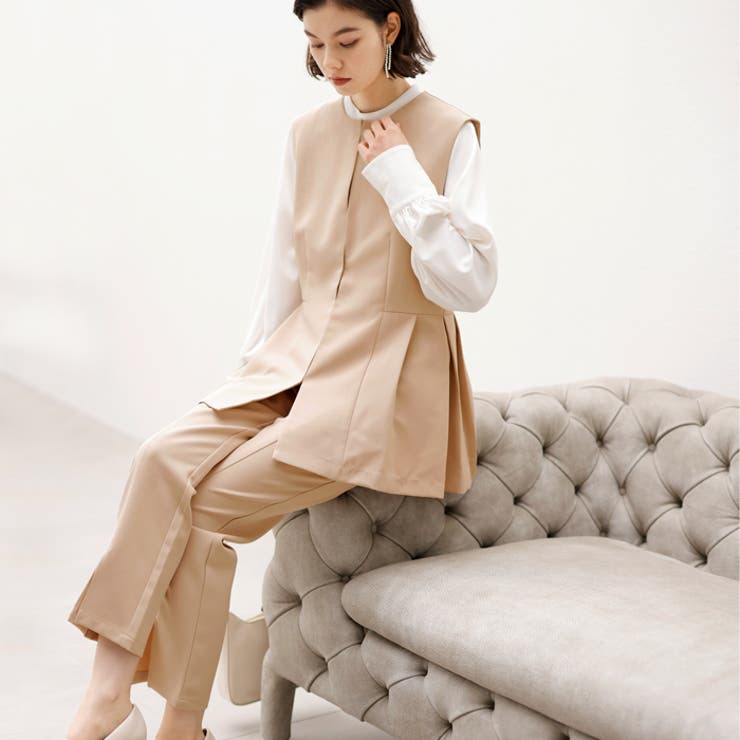 【入卒式/セレモニー】ペプラムベストセットアップスーツ | GeeRA | 詳細画像32 