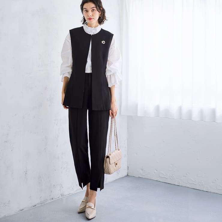 【入卒式/セレモニー】ペプラムベストセットアップスーツ | GeeRA | 詳細画像17 