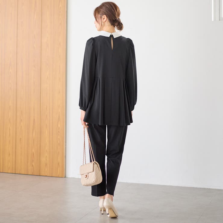 【２点セット】２ＷＡＹプリーツ切替ブラウスセットアップ | GeeRA | 詳細画像17 