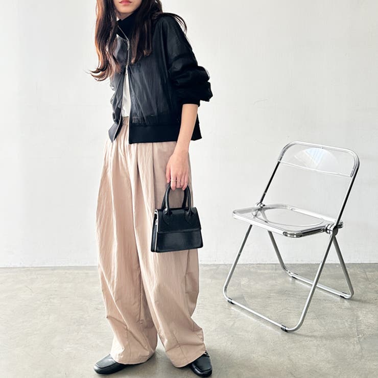 さらとろ素材が嬉しい！ダブルタックワイドイージーパンツ | GeeRA | 詳細画像26 