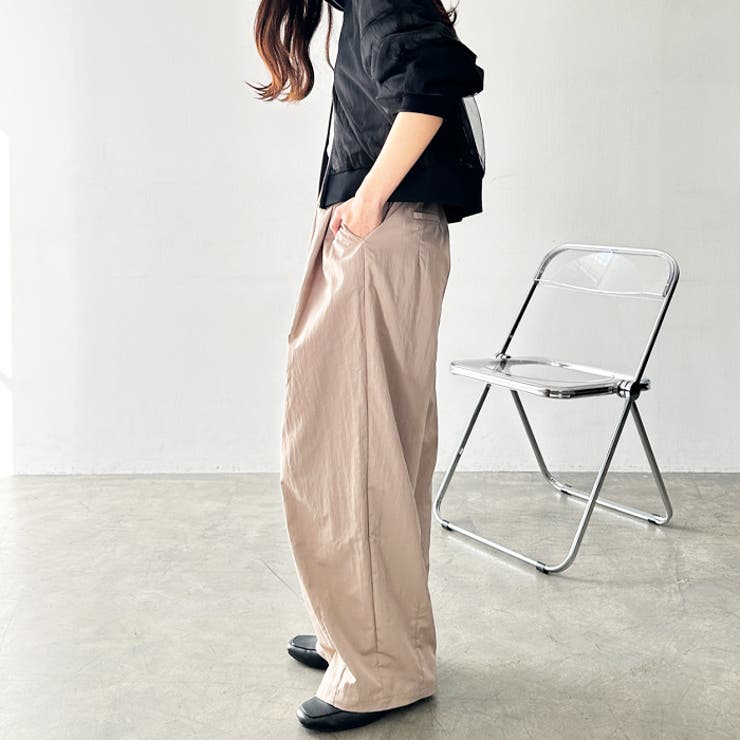 さらとろ素材が嬉しい！ダブルタックワイドイージーパンツ | GeeRA | 詳細画像27 