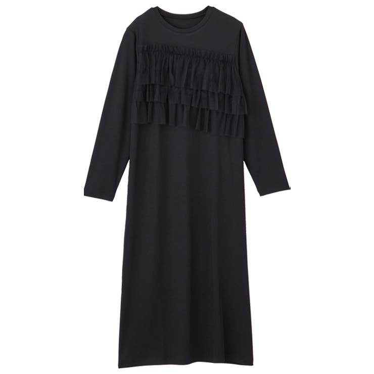 チュールドッキングリブワンピース | GeeRA | 詳細画像9 